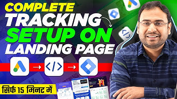 How to setup basic tracking for Landing Page | Landing Page Tracking Setup | Wordpress Course | #10