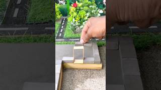 Modern Mini House Foundation 🏡✨ Handmade Setup🔥#luxurytinyhouse #diy