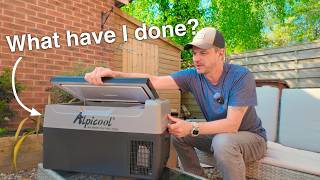 Installing an Alpicool G22 Fridge, does this make sense??