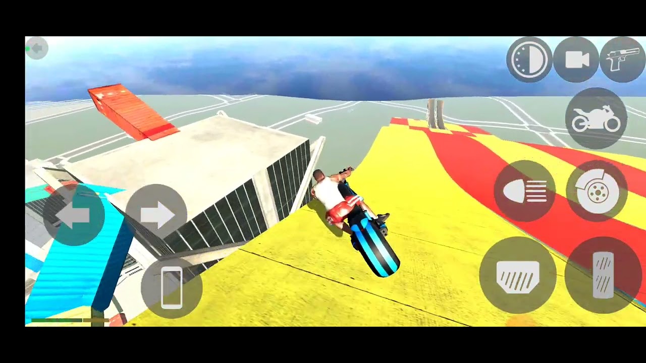 indian bike driving. .car crash..mega ramp...