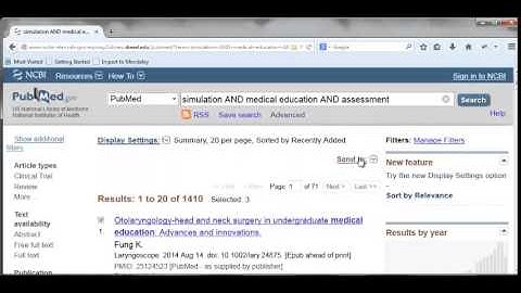 EndNote Appendix PubMed Export