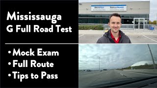 Mississauga G Full Road Test - Full Route & Tips on How to Pass Your Driving Test