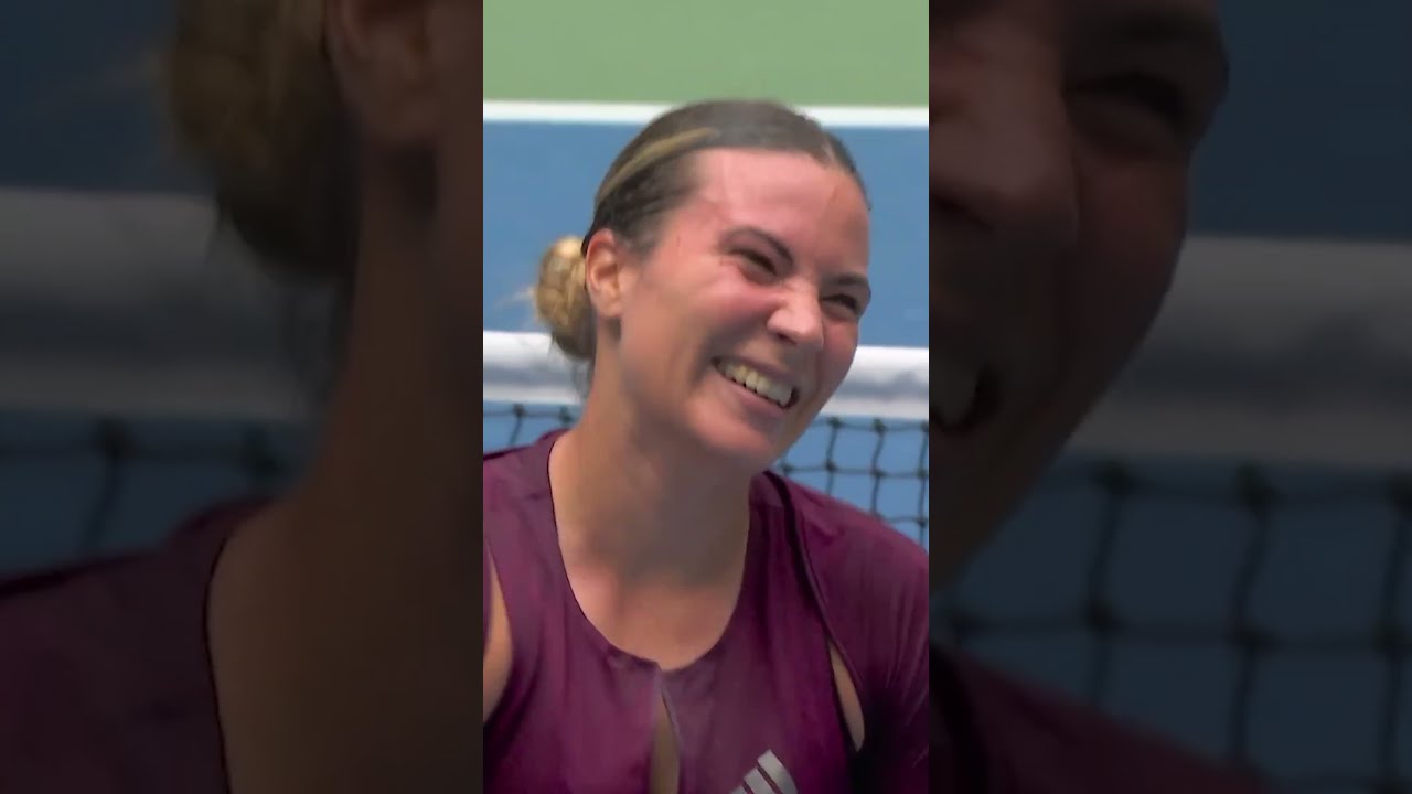 Wii tennis on Arthur Ashe! 🤣
