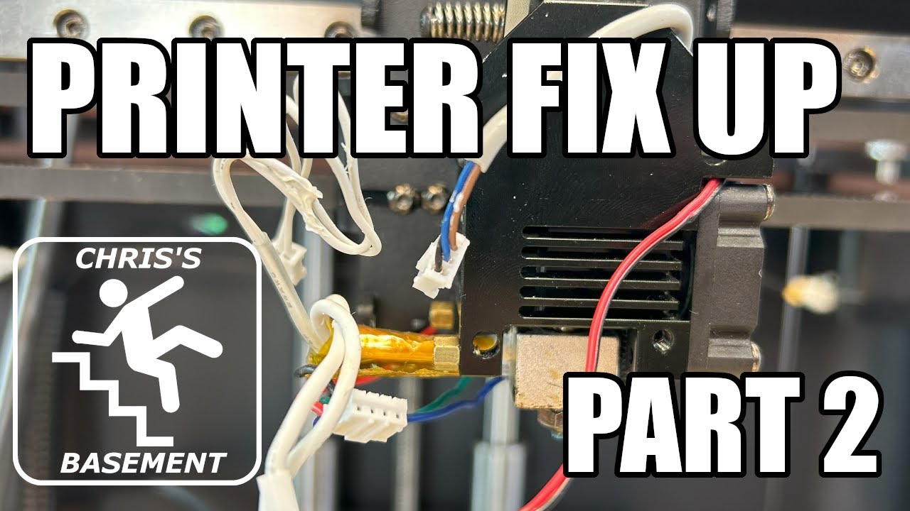 3D Printer Fix Up - Kingroon KLP1 - Part 2 - Printer.cfg - Chris's Basement 2025