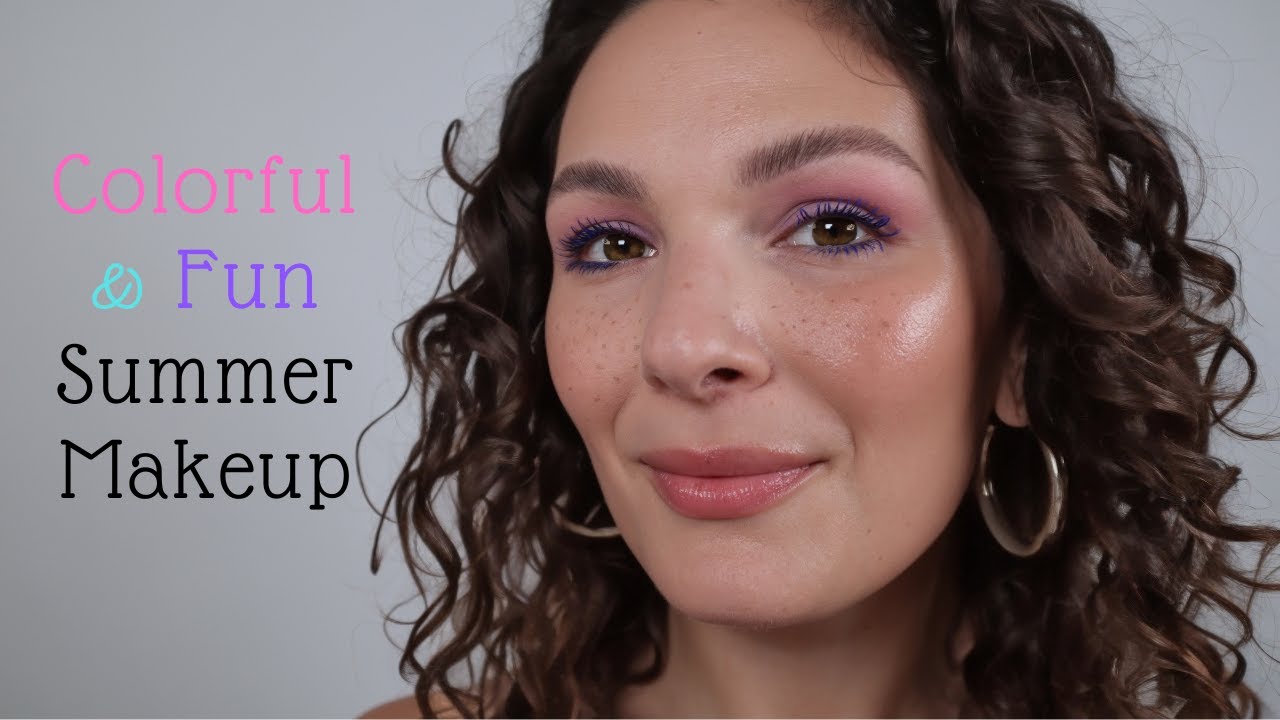 Colorful & Fun Eye Makeup Tutorial |  Tips for a Summer Glow Up!
