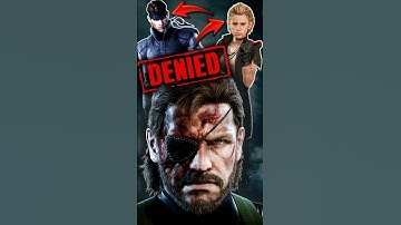 Why Big Boss IGNORED His Sons 😢 #metalgearsolid #shorts