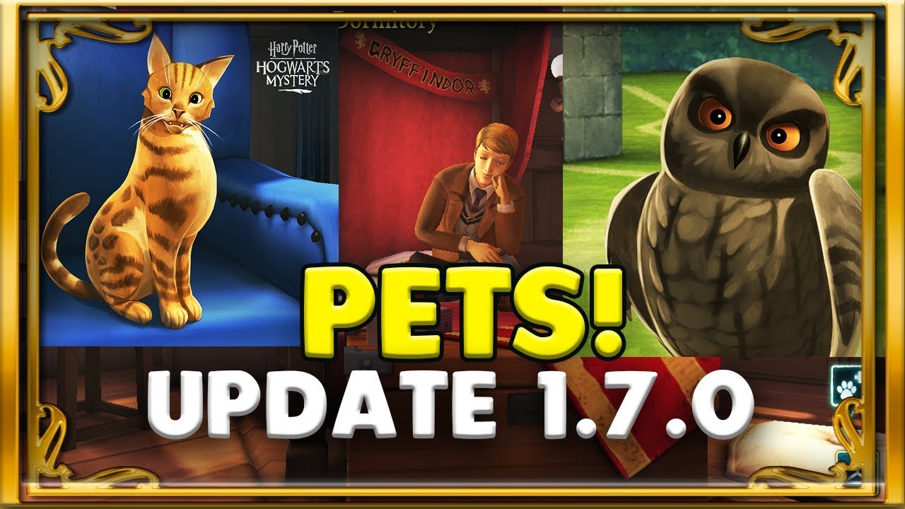 PETS, DUELLING AND MORE!!! UPDATE 1.7.0 INFORMATION HARRY POTTER
