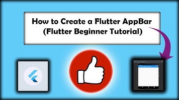(Solved) How to Create a Flutter AppBar For Beginner 2022/2023