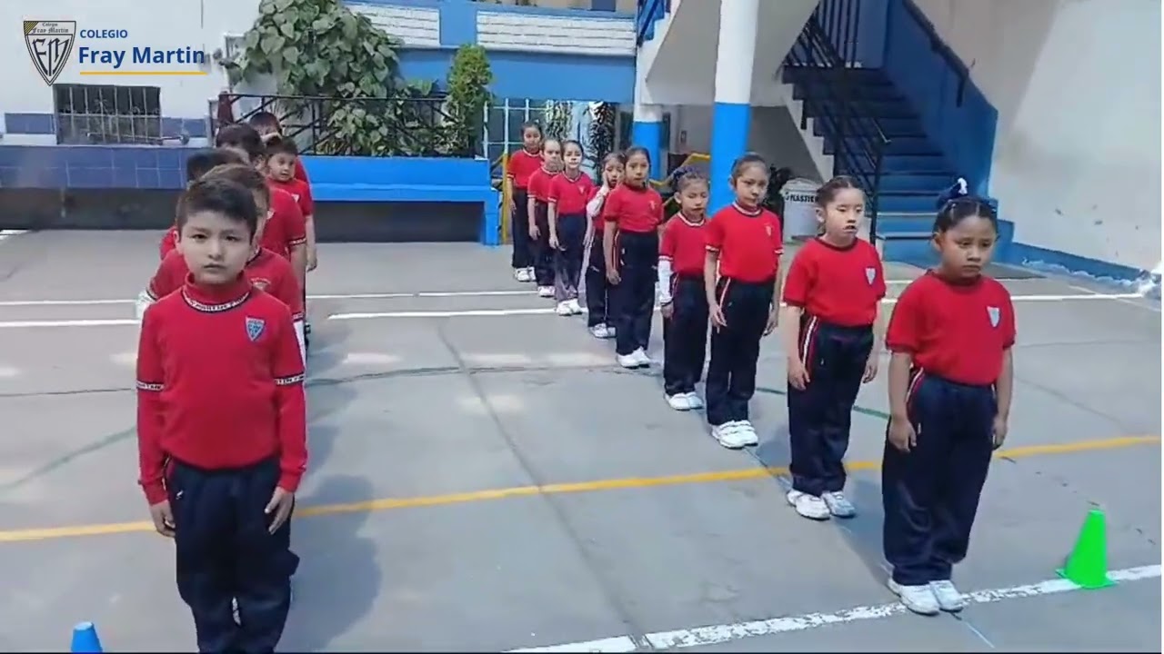🎥 ¡En el área de Educación Física en el Colegio Fray Martín, el aprendizaje se vive en movimiento!