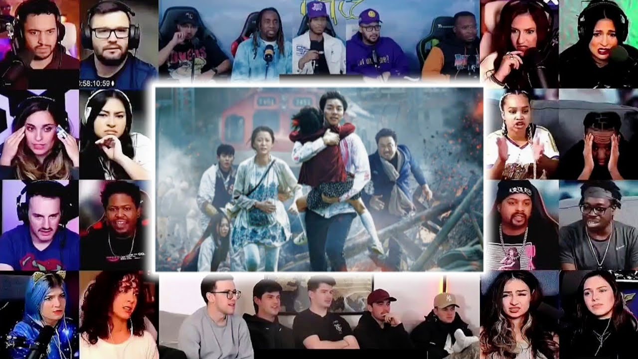 Train To Busan | Reaction Mashup [FULL MOVIE]