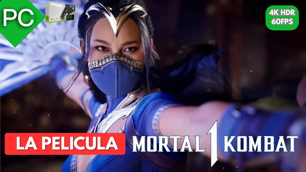 Mortal Kombat LA PELÍCULA Todas las Cinematics Unidas  ¡Una Épica de Lucha Inédita!