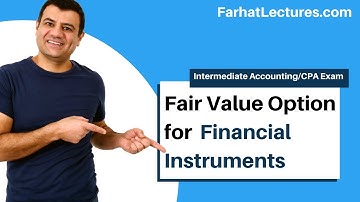 The Fair Value Option for Financial Instruments