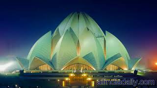 LOTUS TEMPLE ARCHITECTURE CONCEPT &amp; DESIGN