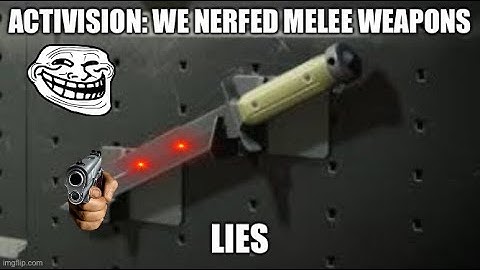 Melee and tomahawk = broken lock on