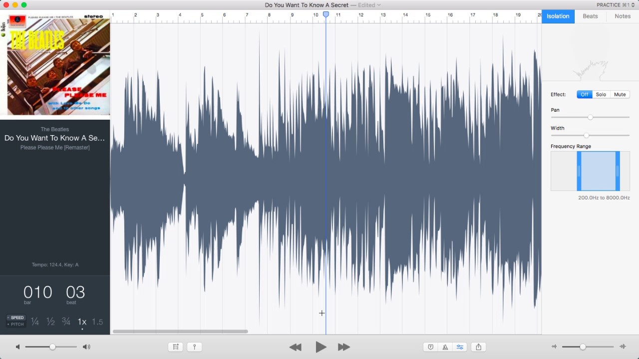 Isolating a Bass Line with Capo for the Mac camera iphone 8 plus apk