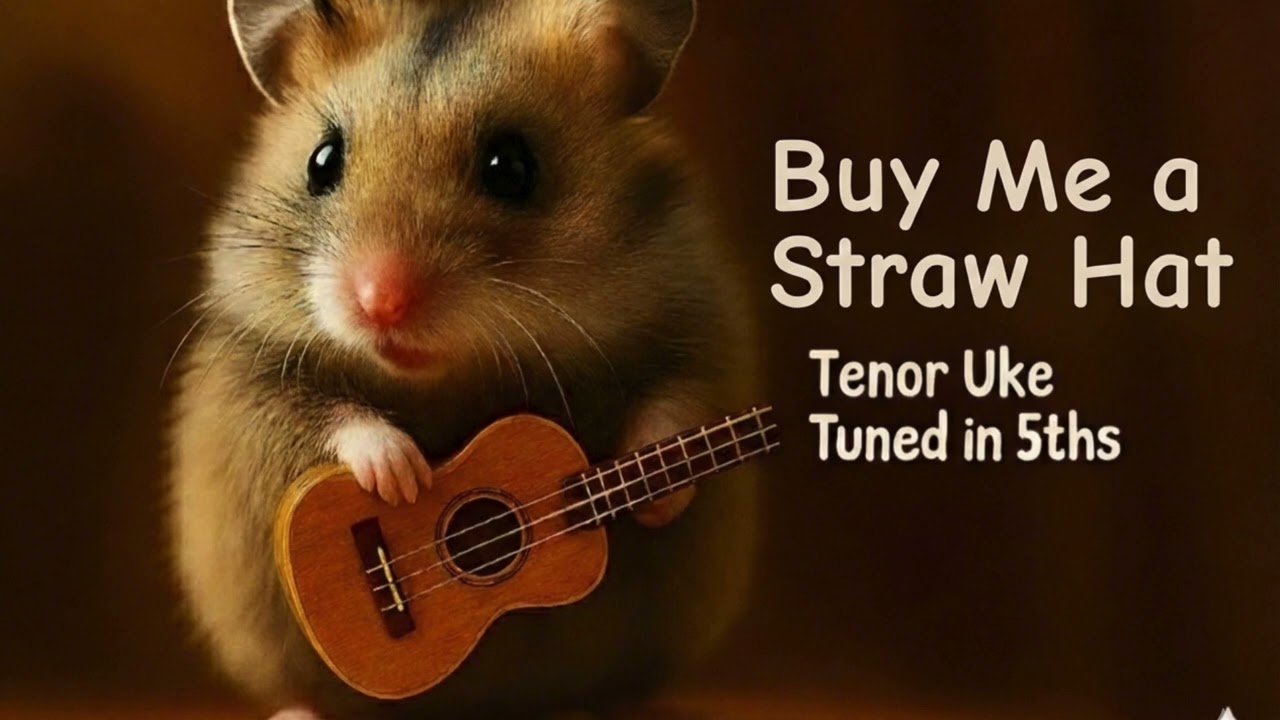 Buy Me a Straw Hat - Kloviz I Tenor Ukulele in 5ths #ukulele #tenorukulele #uke