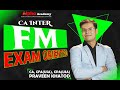 CA Inter FM Exam Oriented | Financial Management FM Fastrack | Demo Lecture | Leverages Lec 1A