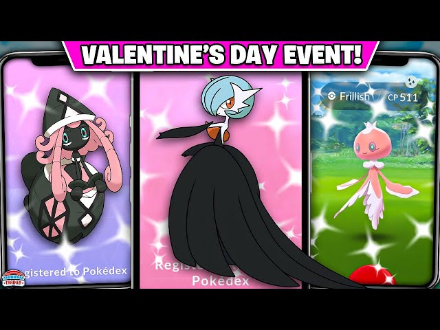 Shundo Mega Gardevoir & New Shiny Frillish Released on Valentine's Event in  Pokemon GO 