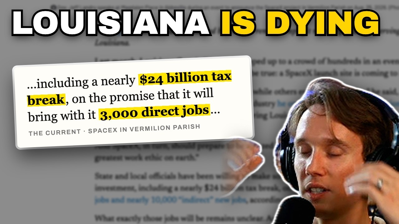 Louisiana Is Dying. Can SpaceX Save It?