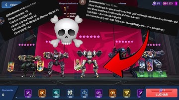 CHALLENGES AT HANGAR SHOWDOWN 💀💀💀 #2 | MECH ARENA