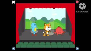 How to make a Fnaf game on scratch jr. (Part 2 cameras 🎥 and robots 🤖)