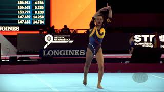 LEON Milca (VEN) - 2019 Artistic Worlds, Stuttgart (GER) - Qualifications Floor Exercise