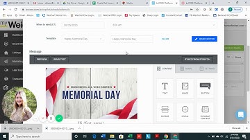 Scheduling a Mass Email in MyWeichert/ KV Core Instructions