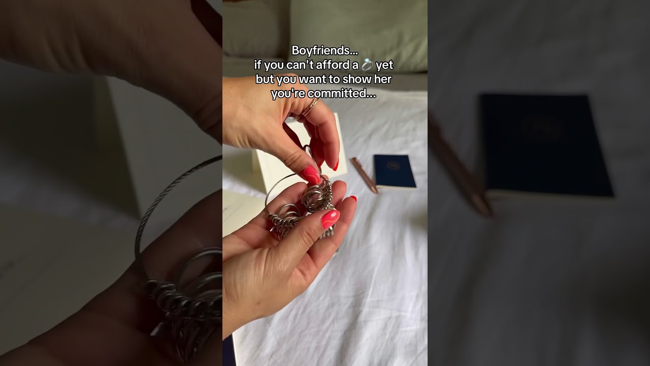 The best way to show your commitment 🥰✨ 