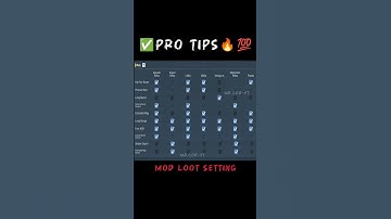 ✅ MOD Loot🔥💯Settings in CODM BR 💯🔥Codmobile🤕CODM Pro Setting #shorts #codmbr #codm #ff #cod #120fps