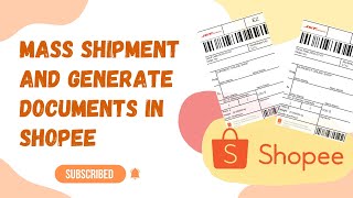 Mass shipment and generate documents in Shopee screenshot 4