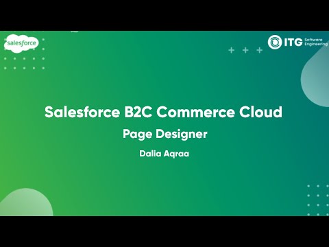 Salesforce B2C Commerce Cloud - Page Designer
