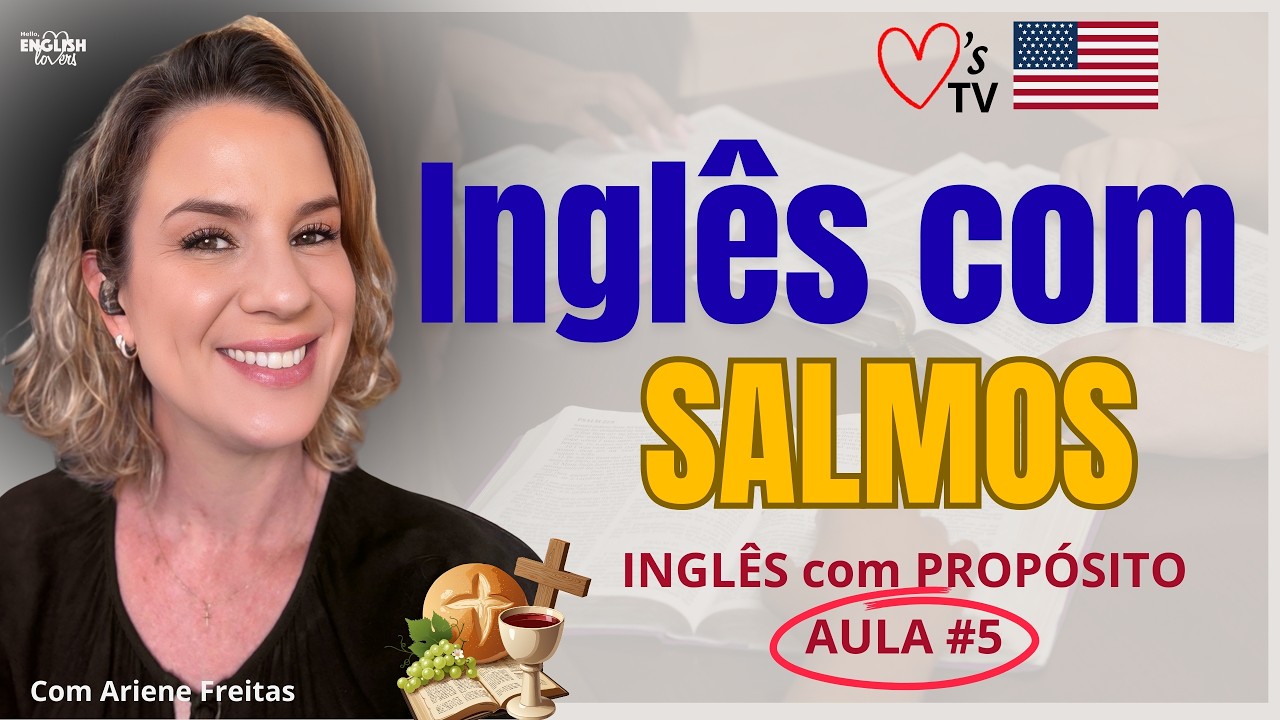 INGLÊS com a BÍBLIA - O PODER do SALMO 9:9 nas TRADUÇÃO - Inglês e Português Comparados