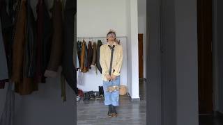 outfit amarillo lol #fashion #outfitsmen #grwm