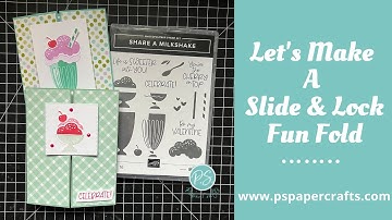 How to make a Slide & Lock Fun Fold Card