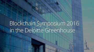 Deloitte’s EMEA Blockchain Symposium 2016 in Berlin