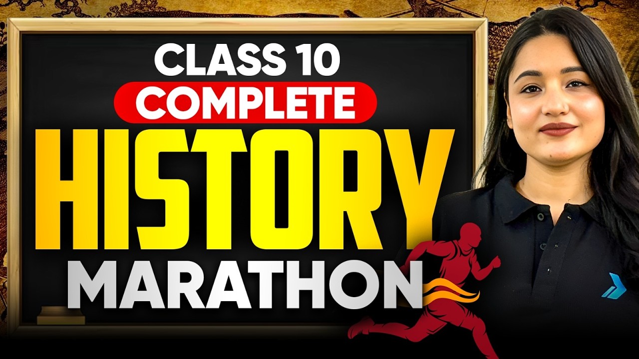 COMPLETE HISTORY MARATHON | Full Class 10 SST One Shot | BOARDS 7 MARCH EXAM | Kirti Mam