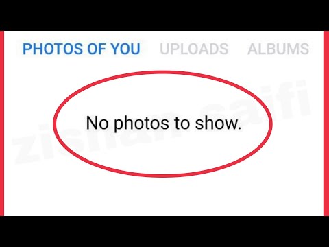 Facebook Fix No photos to show. Problem in PHOTOS OF YOU || UPLOADS & ALBUMS