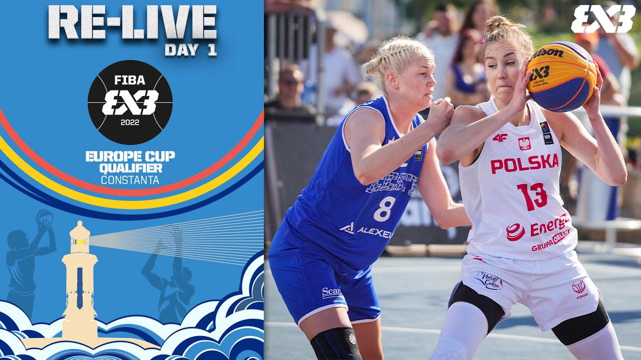 RE-LIVE FIBA 3x3 Europe Cup Qualifier 2022 Romania Day 1/Session 1