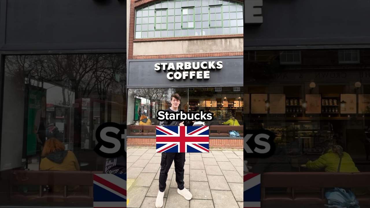 UK Starbucks vs US Starbucks ☕️🧋