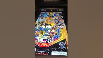 Barb Wire Visual Pinball VPX #pinball #arcade #virtualpinball #vpx #gaming #movie #emulation