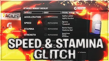 NBA 2K20 - SPEED AND STAMINA GLITCH!! HOW TO GET +4 SPEED,STAMINA, AND ACCELERATION FOR FREE