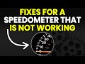 Speedometer Not Working (Symptoms, Causes And Fixes)