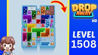 Drop Away Level 1508 Solution Walkthrough