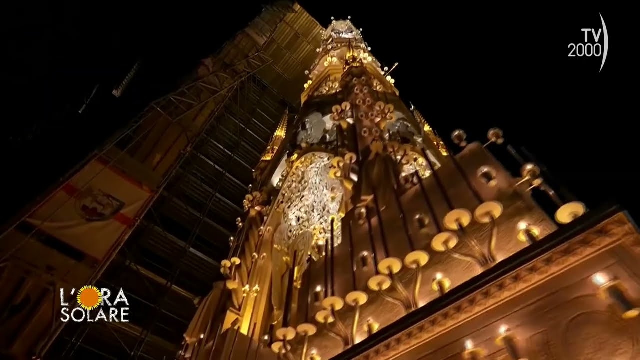 L'Ora Solare (TV2000) Viterbo - La macchina di Santa Rosa