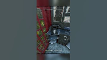 Phone man says the woods are dangerous (Atomfall)