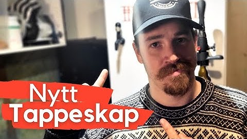 Hvorfor JEG valgte å bygge meg nytt TAPPESKAP og hvordan - MED DEL-LISTE