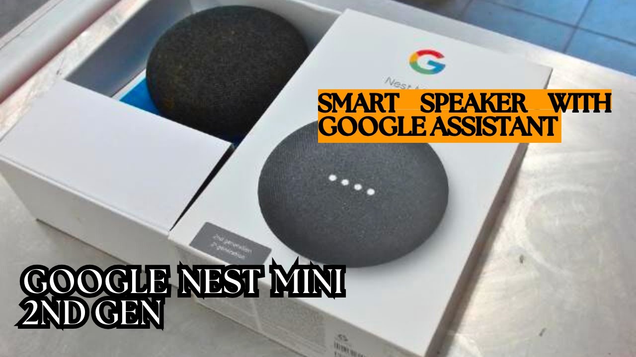 Google Nest Mini 2nd Gen – Smart Speaker with Google Assistant - YouTube