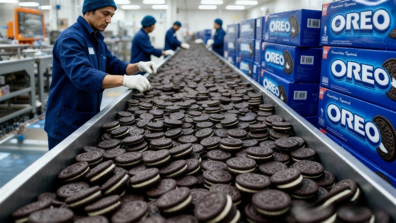 Inside the Oreo Factory - How Millions Are Made Daily