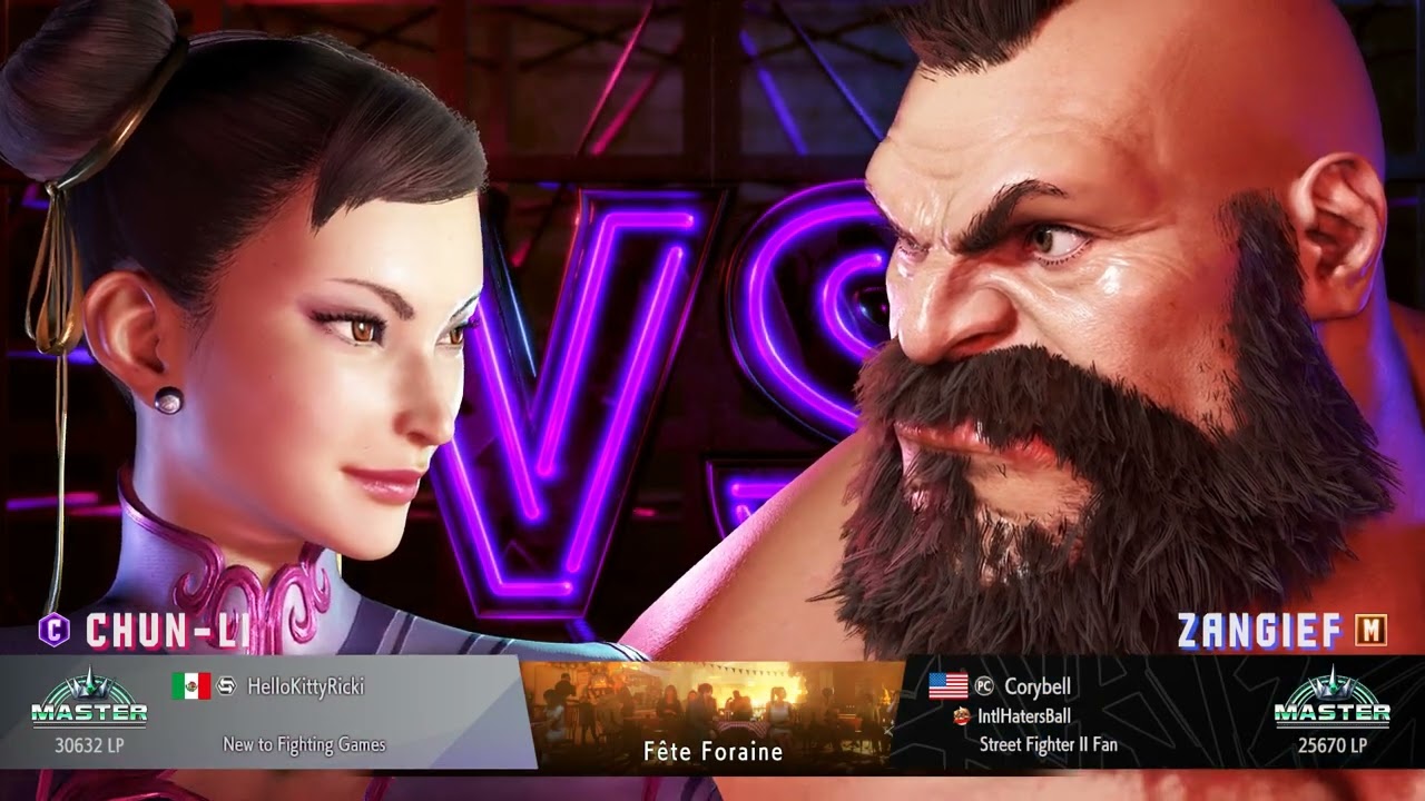 SF6 Corybell (Zangief) vs HelloKittyRicki (Chun Li) Street Fighter 6