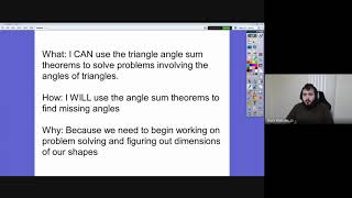 Chapter 3 Section 5 Triangle Angle Sum Theorems